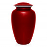 Angel Heart Cremation Urn - Ruby Red