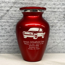 Customer Gallery - Muscle Car Keepsake Urn - Ruby Red
