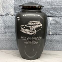 Customer Gallery - Classic Car II Cremation Urn - Gunmetal Gray