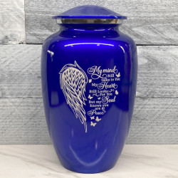 Customer Gallery - At Peace Cremation Urn - Midnight Blue
