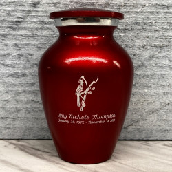 Customer Gallery - Cardinal Keepsake Urn - Ruby Red