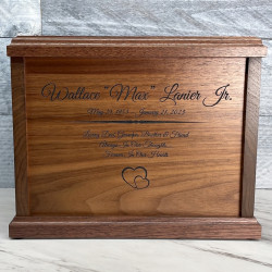 Customer Gallery - Signature Walnut Cremation Urn