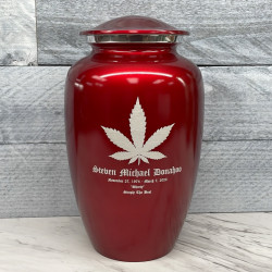 Customer Gallery - Marijuana Cremation Urn - Ruby Red