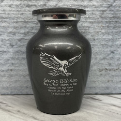 Customer Gallery - Eagle Keepsake Urn - Gunmetal Gray