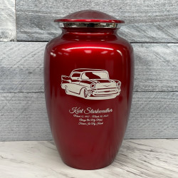 Customer Gallery - Classic Car Cremation Urn - Ruby Red