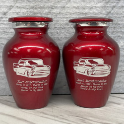 Customer Gallery - Classic Car Keepsake Urn - Ruby Red