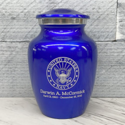 Customer Gallery - Navy Sharing Urn - Midnight Blue