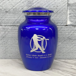 Customer Gallery - Baseball Sharing Urn - Midnight Blue