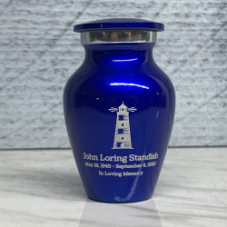 Customer Gallery - Lighthouse Keepsake Urn - Midnight Blue