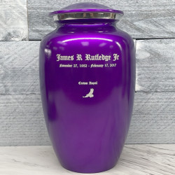 Customer Gallery - Purple Luster Cremation Urn