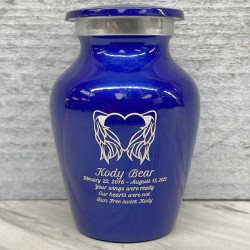 Customer Gallery - Angel Heart Keepsake Urn - Midnight Blue
