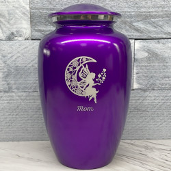 Customer Gallery - Fairy In the Moon Cremation Urn - Purple Luster