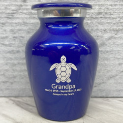 Customer Gallery - Sea Turtle Keepsake Urn - Midnight Blue