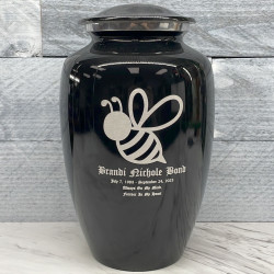 Customer Gallery - Bee Cremation Urn - Jet Black