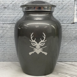 Customer Gallery - Deer Hunter Sharing Urn - Gunmetal Gray
