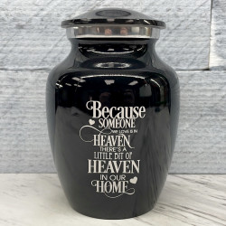 Customer Gallery - Heaven In Our Home Sharing Urn - Jet Black
