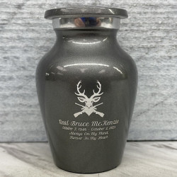 Customer Gallery - Deer Hunter Keepsake Urn - Gunmetal Gray
