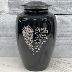 Customer Gallery - At Peace Cremation Urn - Jet Black