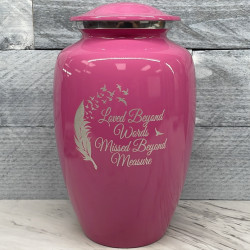 Customer Gallery - Loved Beyond Words Cremation Urn - Rose Pink