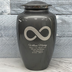 Customer Gallery - Infinity Cremation Urn - Gunmetal Gray