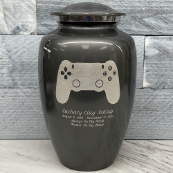 Customer Gallery - Gaming Controller Cremation Urn - Gunmetal Gray