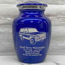Customer Gallery - SUV Sharing Urn - Midnight Blue