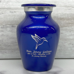 Customer Gallery - Hummingbird Keepsake Urn - Midnight Blue