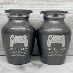 Customer Gallery - Gaming Controller Keepsake Urn - Gunmetal Gray