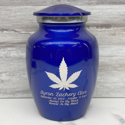 Customer Gallery - Marijuana Sharing Urn - Midnight Blue