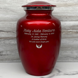 Customer Gallery - Ruby Red Large Cremation Urn