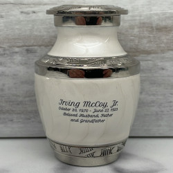 Customer Gallery - Radiant White Keepsake Urn