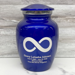 Customer Gallery - Infinity Sharing Urn - Midnight Blue