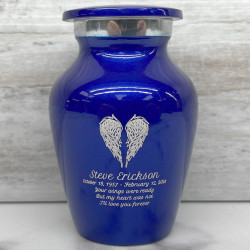 Customer Gallery - Motorcycle Keepsake Urn - Midnight Blue