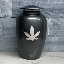Customer Gallery - Marijuana Cremation Urn - Gunmetal Gray
