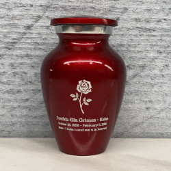 Customer Gallery - Rose Keepsake Urn - Ruby Red
