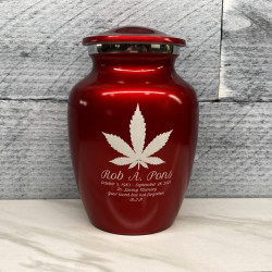 Customer Gallery - Marijuana Sharing Urn - Ruby Red