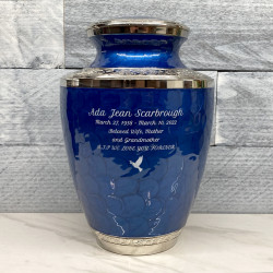 Customer Gallery - Royal Blue Cremation Urn