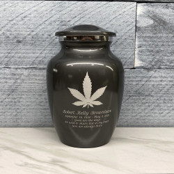 Customer Gallery - Marijuana Sharing Urn - Gunmetal Gray
